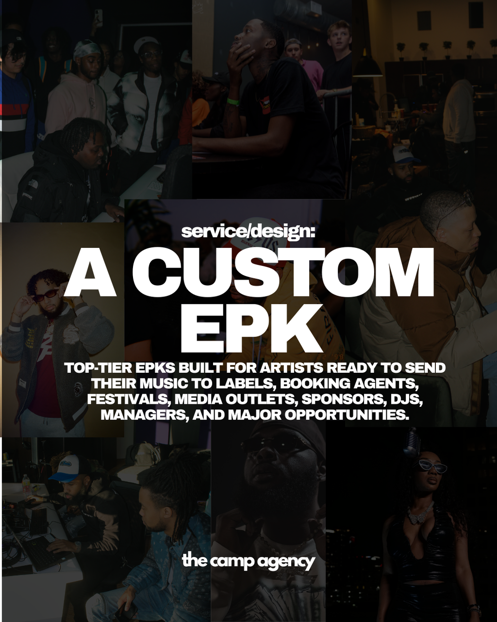 Customized EPK (Electronic Press Kit)