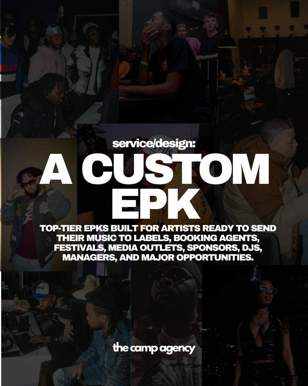 Customized EPK (Electronic Press Kit)